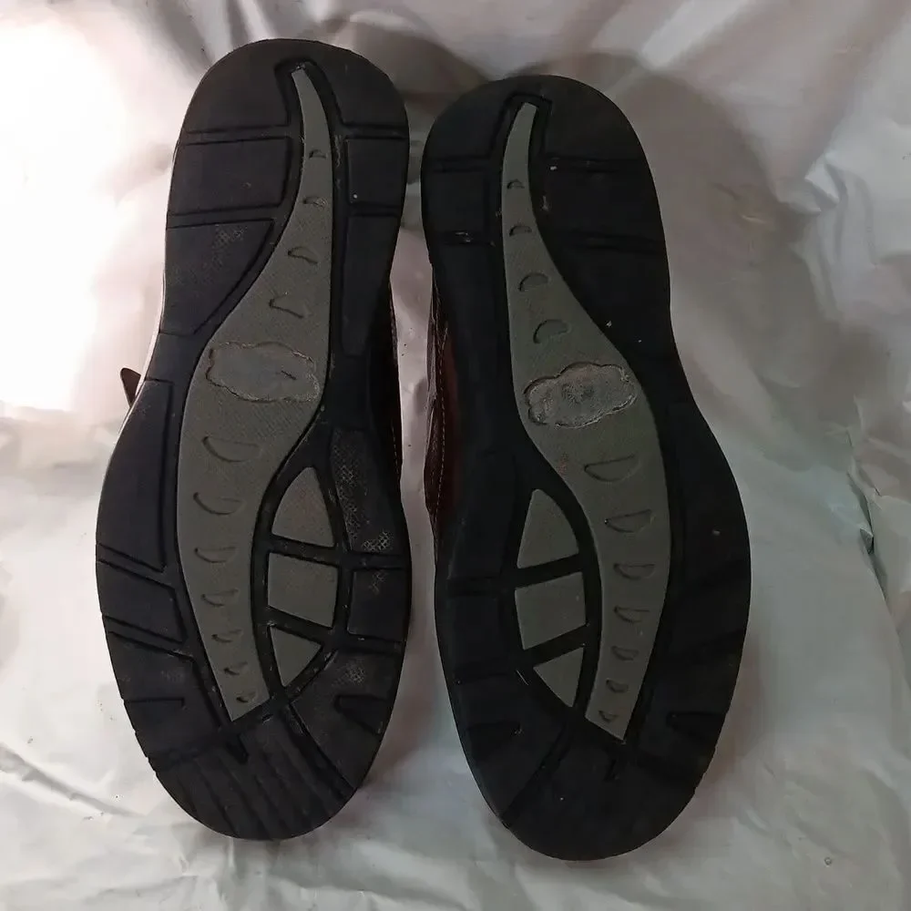 Dr. Comfort Men's Mike Casual Boat Therapeutic Diabetic Leather Shoes Size 13 W